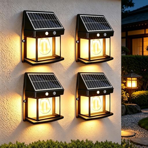 KINGHE ソーラーライト オクガイ ボウスイ 400ルーメン 3000K電球色 1500mAh大容量...