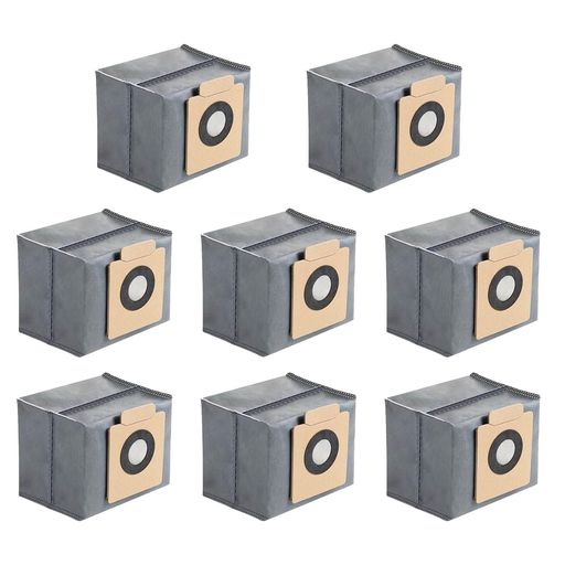 【パッケージ内容】8 x 紙パック 【対応機種】交換用紙パックEufy (ユーフィ) X8 Pro / X10 Pro Omni 掃除機 と互換性のある。 【効率と性能】0.3 ミクロンまでの微細な汚れ・ゴミ・粒子を 99.97%効率よく捕集します。 【大容量】1 袋あたり 2.5L の大容量。約7週間のホコリやゴミ、ペットの毛を溜められ、お手入れの手間と時間を大幅に削減します。 【4 層フィルター構造】高品質不織布 4 層構造で、内側にはメルトブローン不織布を 2 層採用。汚れやホコリ、ペットの毛もしっかりキャッチします。