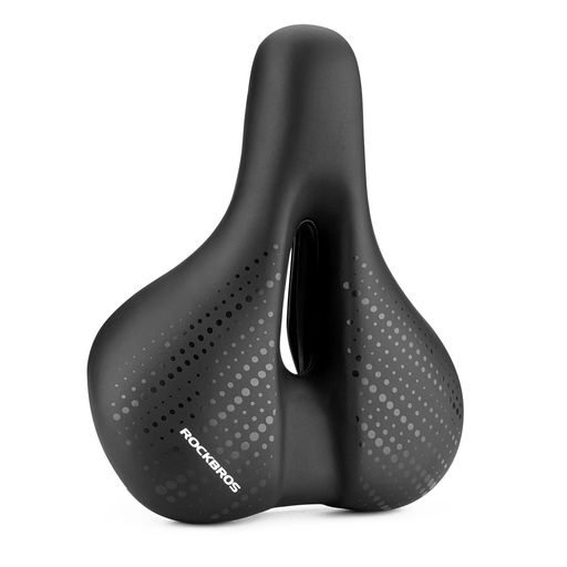 ROCKBROS 自転車サドル サドル クッション 超肉厚 お尻が痛くない 低反発 穴開き 衝撃吸収 防水 通気 ロードバイク