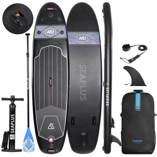 SEAPLUS インフレータブルSUPボード ブラック ジャンク品 楽天市場】seaplus sup（カラーブラック）の通販