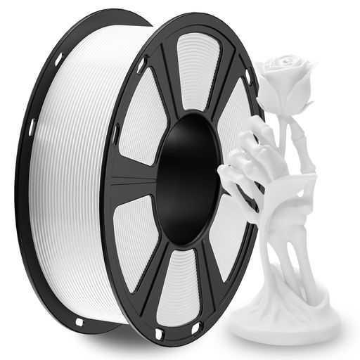 【耐久性と信頼性】 当社の GEEETECH 1.75mm PLA フィラメントは、標準 PLA と同等の高品質な打印精度を維持しながら、強度・精密性・剛性を向上させています。優れた靭性と詰まり防止機能を備えた特殊設計により、複雑な形状の印刷でも安定した結果を確保します。 【環境に優しい素材】 再生可能な原料である澱粉質素材から製造されています。プリント時に有害な臭いを発生せず、反り(ワーピング)と収縮率が低く、仕上がり面に自然な光沢が出ます。クリエイターやプロフェッショナルにとって環境にやさしい選択肢となっています。 【絡まない、詰まらない】 均一な直径(プラスマイナス0.02mm 公差)と完璧な真円度により、スムーズなフィード(送り)と最小限のテンション・変形を実現しています。強力な層間接着性により、ストリング(糸状の垂れ)やノズルの閉塞を効果的に防止します。厳格な品質管理により不純物を含まず、RoHS 適合(有害物質不含有)です。