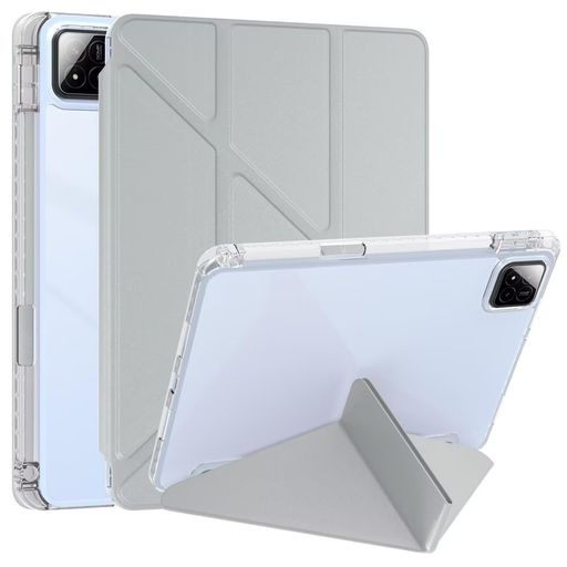SGTMAYX iPad 対応Air 11インチ M3 (2025) / M2 (2024), 対応 Air 第5/4世代 ケース iPad対応 Pro 11 第4/3/2/1世代 ケース 背面透明 クリア ペン収納可能 アイパッド カバー