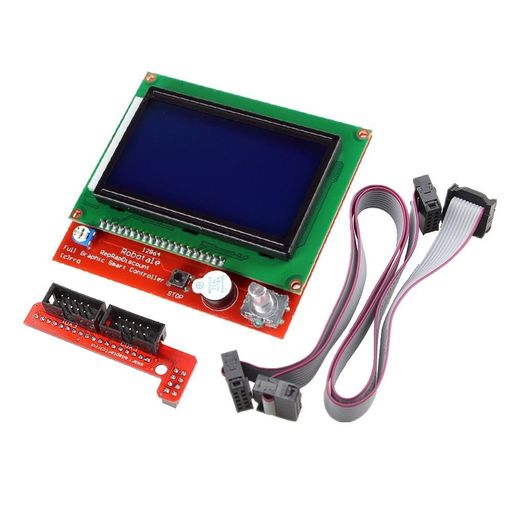 WINGONEER 3Dプリンターコントローラーキット スロープ1.4 + フルグラフィックスマートディスプレイコントローラー + Mega2560 + A4988 ステッピングモータードライバー RepRap用(12864