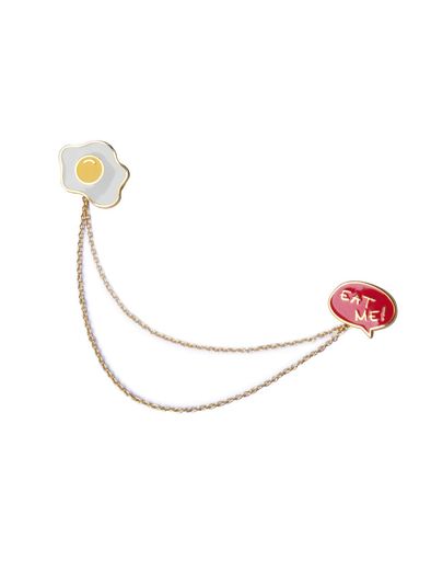 バッグアクセサリー女友達のプレゼントピンバッジ ラペルピン ピンバッチ UPICK ラペルピン(オムレツ A)