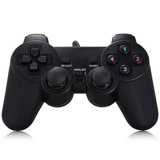 Comic - ゲームパッド pc用ゲームパッド ゲームパッドコントローラー USB有線ゲームパッドシングル/ダブル 2重振動ゲームコントローラ 印キーは感圧 ジョイスティック360° 遅延なし コントローラ…