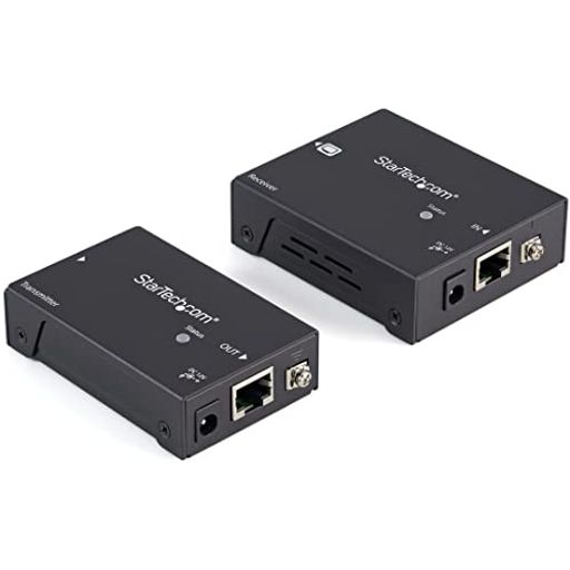 StarTech.com HDBaseT対応HDMIエクステンダー/カテゴリ5e & カテゴリ6パワーオーバーケーブル対応HDMI延長器/4K UHD解像度/最大100m ST121HDBTPW