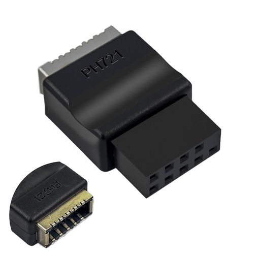 IYUANEPRO USB 2.0 9ピン - Type-E マザーボ�