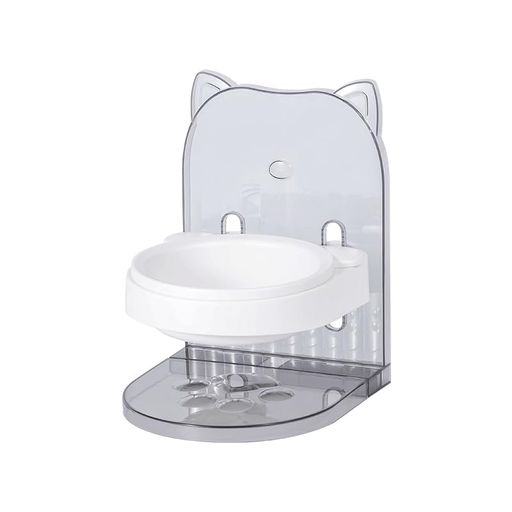 インドア 猫の形をしたかわいらしいフォルム 高さの調節ができます トレーの取り外し可能、プラスチック製で洗える