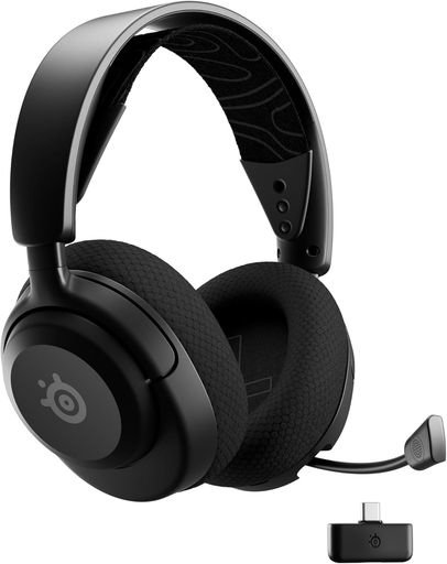 SteelSeries 무선 게이밍 헤드셋 ArctisNova5 몬스터 헌터 와일즈에 최적인 이퀄라이저 설정 헤드폰 경량 무선 무선 Switch/Switch2/PC/PS5/PS4 대응 급속 충전