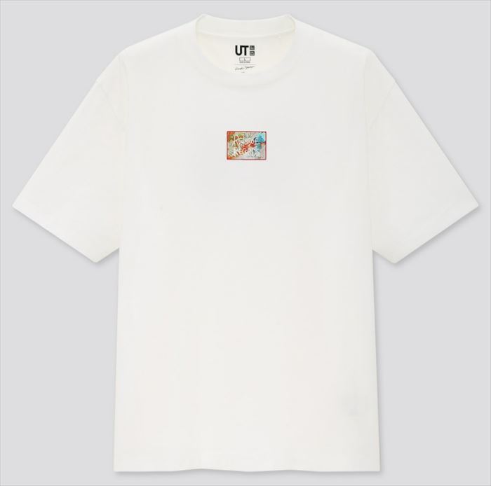 米津玄師 ユニクロ コラボUT Tシャツ ホワイト 猫ちゃんのサムネイル