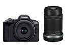 【新品 全国送料無料】CANON キャノン ミラーレス一眼カメラ EOS R50 ダブルズームキット ブラック 黒【選べる3年延長保証（別料金）】