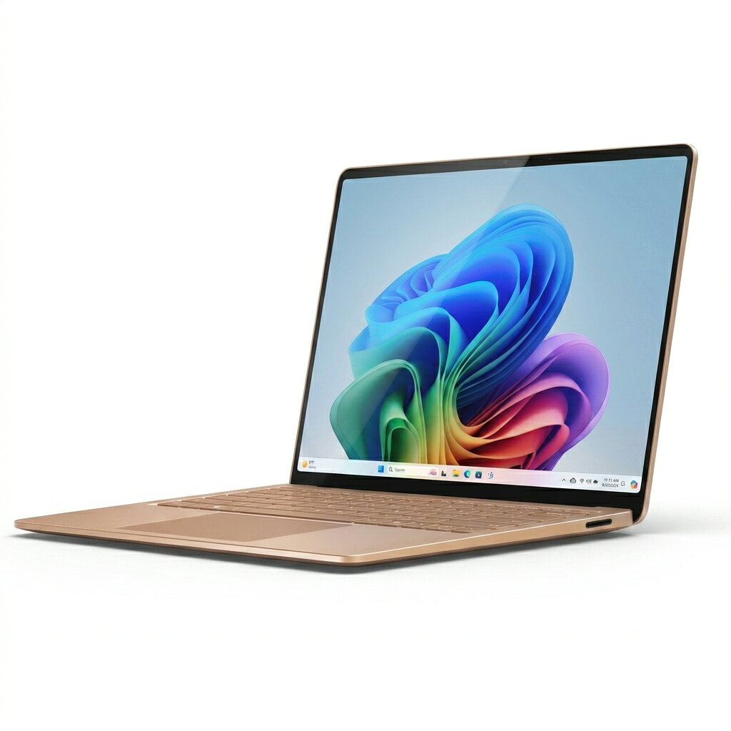 マイクロソフト Surface Laptop 第7世代 Copilot+ PC 13.8型 ZGM-00036 デューン Snapdragon X Plus メモリ16GB SSD512GB Office付属