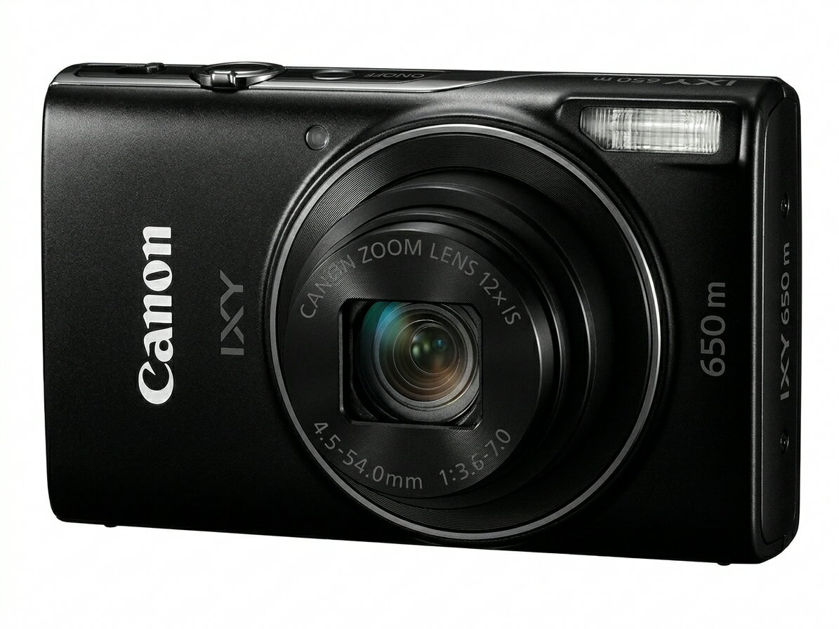 楽天市場】canon ixy650 ブラック 光学12倍ズーム ixy65（カメラ