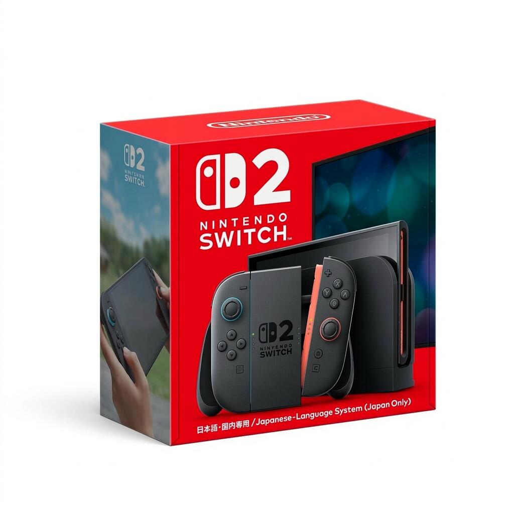 Nintendo Switch 2 本体 (日本語・国内専用) スイッチ2　「TVモード」「テーブルモード」「携帯モード」