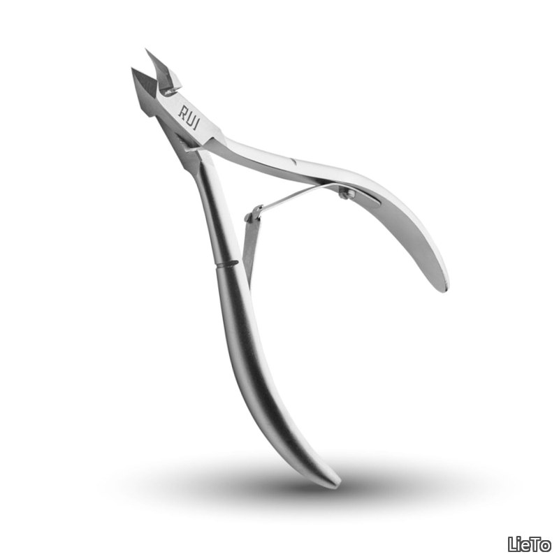 送料無料 Smiths Professional Cuticle Nippers | Precision Surgical-Grade Stainless Steel Cuticle Trimmer French Handle Double Spring 5mm Jaw Half Jaw