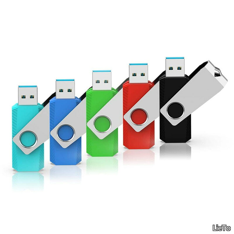 【送料無料】USBメモリ64GB USB3.0 超高速データ転送 フラッシュドライブ 5個セッ...