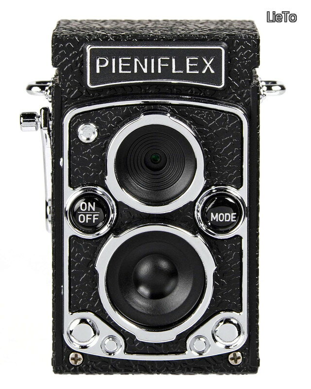 二眼レフ型クラシックデザイントイデジカメ PIENIFLEX (ピエニフレックス) KC-TY02