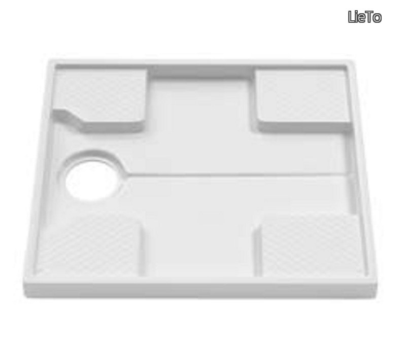 【送料無料】洗濯機パン 640mmサイズ (排水口位置:センター) PWP640N2W