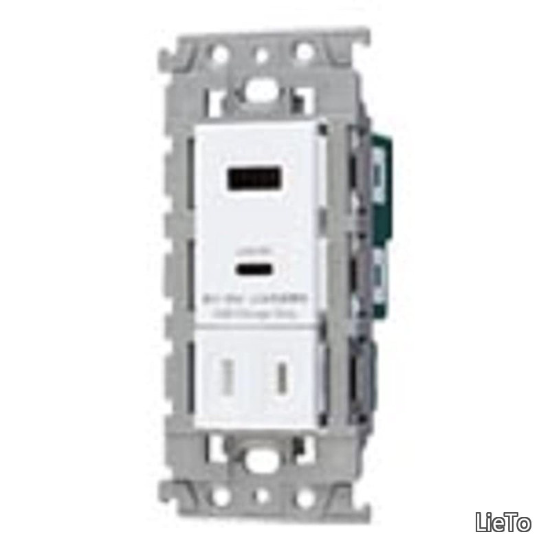 【送料無料】アドバンスシリーズ埋込充電用USBコンセント2ポート(18W)(USB-A・C)(扉付コンセント付)(セラミックホワイト) WTL147740W