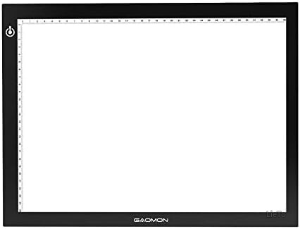 楽天市場】gaomon b4サイズledライトボックス5mm調光可能極薄トレース