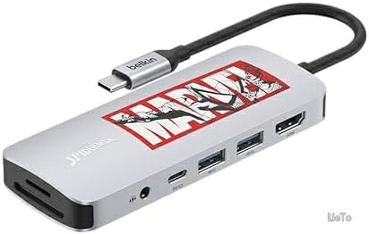 USB-C ハブ 7-in-1 マルチポート 4K@60Hz HDMI USB3.2 SD/MicroSD 高速転送 アルミボディ 携帯便利 Windows MacOS iPad対応