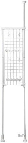 商品の特徴・原産国:中国・梱包サイズ:7.5×39×97cm・バスケットサイズ(cm):幅約25×奥行約14×高さ約6.5・フックサイズ(cm):幅約2.5×奥行約4.4×高さ約7.4お客様都合のキャンセルはお控えください。また他モールにて併売を行っており、Amazon 社のFBA マルチチャネルサービスを一部活用しております。梱包にAmazon ロゴの記載やAmazonの配達員が商品をお届け、また置き配になる可能性がございますので予めご了承ください。