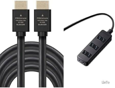 商品の特徴・こちらの商品で付与されるAmazonポイントは、個別商品のポイントが合算されて付与されます。正確なポイント数については注文確認画面にてご確認ください。・商品(左): 最大4K/60Hzの解像度に対応したHDMIケーブルです。High Speed HDMI Cable with Ethernet認証済みで、映像信号と音声信号に加え、100Mbpsのイーサネット通信を実現します。・商品(左): 4K(3840×2160px)/60Hz、Full HD(1920×1080px)/240Hzの解像度に対応しております。・商品(左): 1本のケーブルで、映像信号と音声信号をデジタルのままで高速伝送するだけでなく、イーサネット信号の双方向通信を実現します。・商品(左): 100Mbpsのイーサネット通信を実現する、HEC(HDMIイーサネットチャンネル)に対応しています。お客様都合のキャンセルはお控えください。また他モールにて併売を行っており、Amazon 社のFBA マルチチャネルサービスを一部活用しております。梱包にAmazon ロゴの記載やAmazonの配達員が商品をお届け、また置き配になる可能性がございますので予めご了承ください。