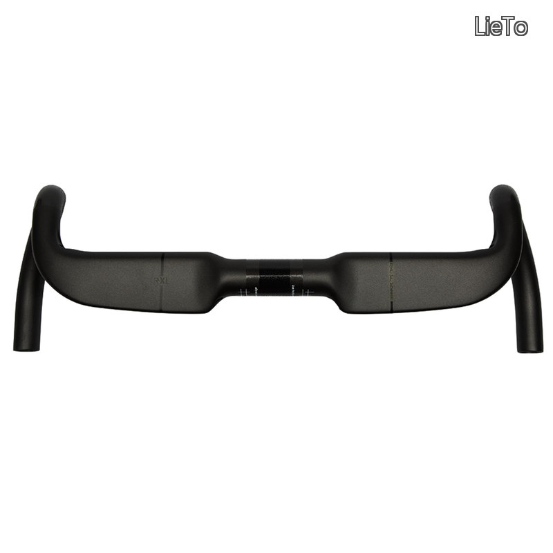 【送料無料】SL エアロハンドル カーボン ドロップハンドル カーボン 自転車ハンドル 31.8mm 内臓ケーブル 軽量 UDつや消し-黒 458mm