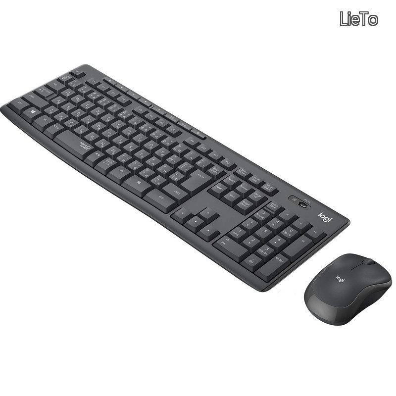 【送料無料】MK295GP 静音 耐水 无? USB ?接 Unifying 不兼容 MK295 石墨 国内正品(4.0)