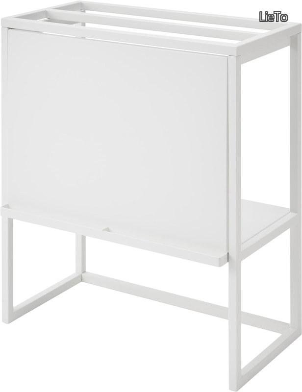 Rakuten - 【送料無料】水槽ラック ホワイト W61×D34×H70cm タワー tower 水槽台 目隠し 収納ラック 1961