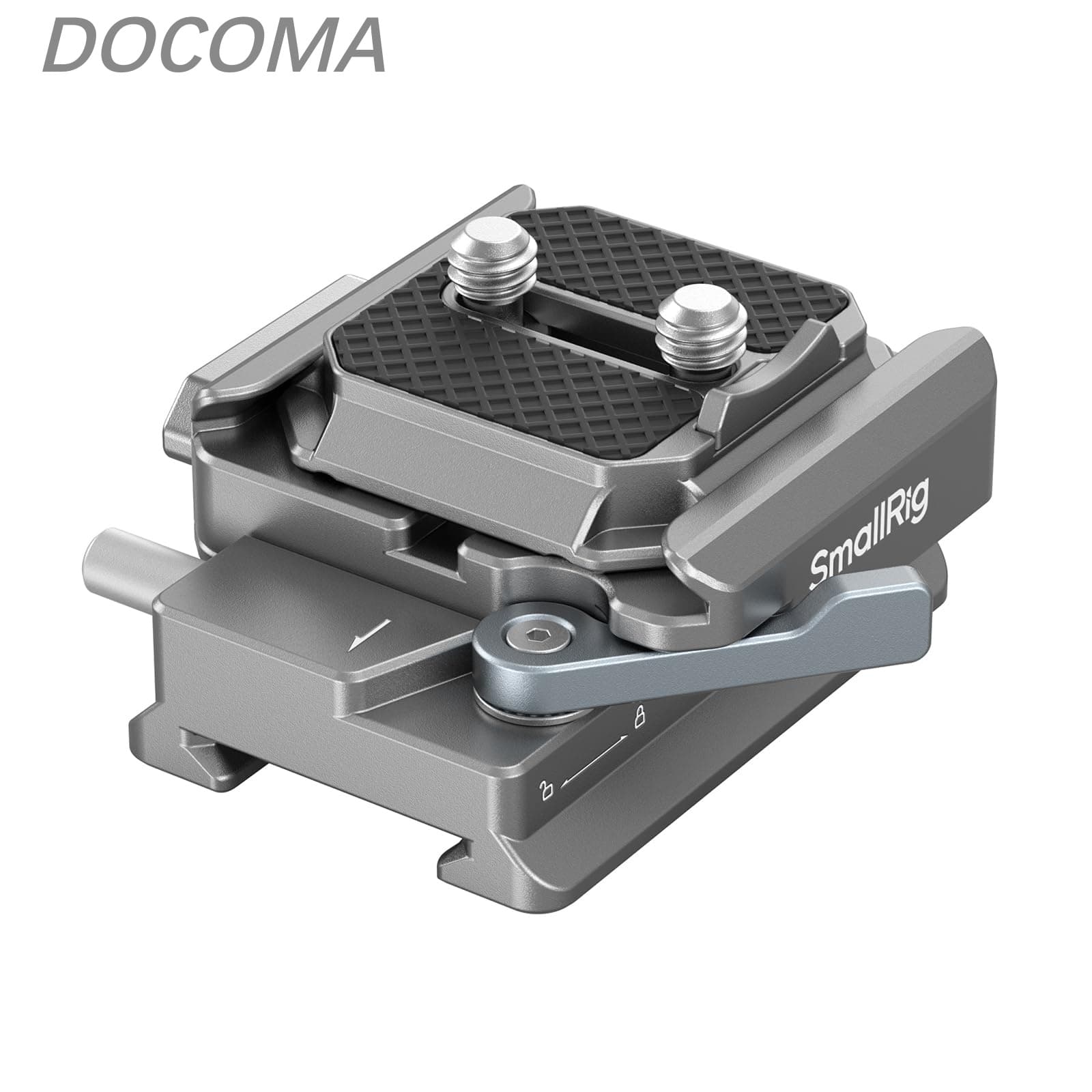 クイックリリースプレート Arca用 DJI RS 4/RS 4 Pro/RS3/RS 3 Pro/RS 3 mini/RS 2/RSC 2用 HawkLock H38 クイックリリースマウントプレートキット 落下防止およびたわみ防止 4639