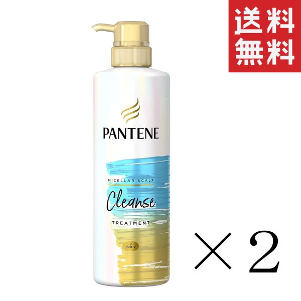 【クーポン配布中】 P&G パンテーンミー ミセラースカルプクレンズトリートメント ポンプ 500g×2本セット まとめ買い 本体