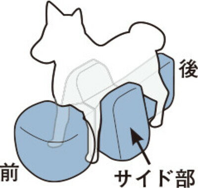 アロン化成 OneAid ワンエイド リラクッション ブラウン DL ペット用 中型短足犬用 姿勢 サポート 老犬 ペット用介護 足腰サポート リラックス 3