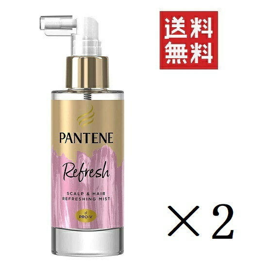 P&G パンテーン スカルプ&ヘア リフレッシングミスト 90mL×2個セット まとめ買い 洗い流さないトリートメント