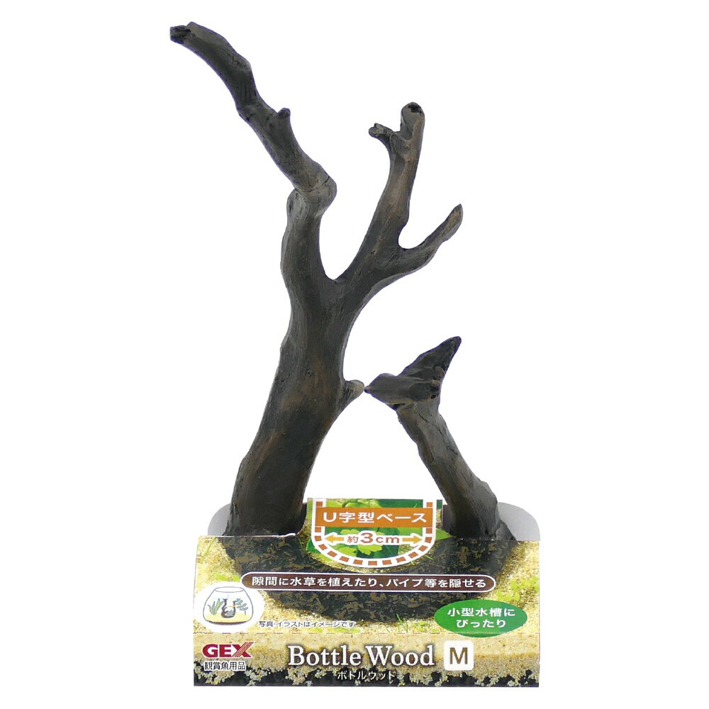 ジェックス 【12個セット】ジェックス ジェックス癒し水景ボトルウッドM
