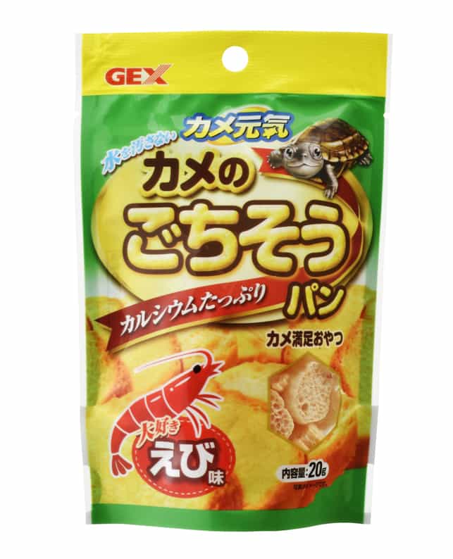 【3個セット】ジェックス ジェックスカメ元気カメのごちそうパンえび味20g