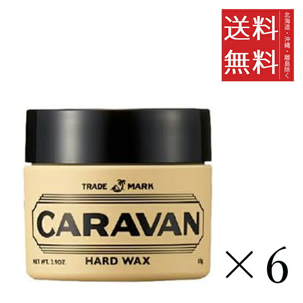 DEMI デミ キャラバン ハードワックス 85g×6個セット まとめ買い ヘアセット ヘアケア スタイリング剤 ワックス サロン専売