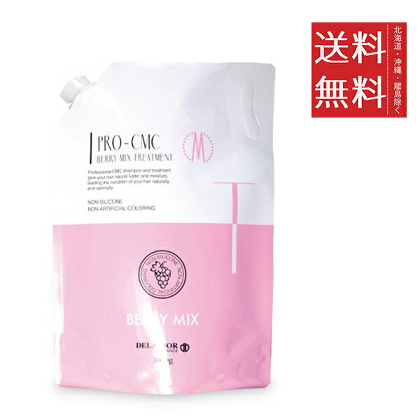千代田化学 デラクシオ プロ CMC ベリーミックス トリートメント 3000g ヘアケア 無着色 シリコンフリー ノンシリコン