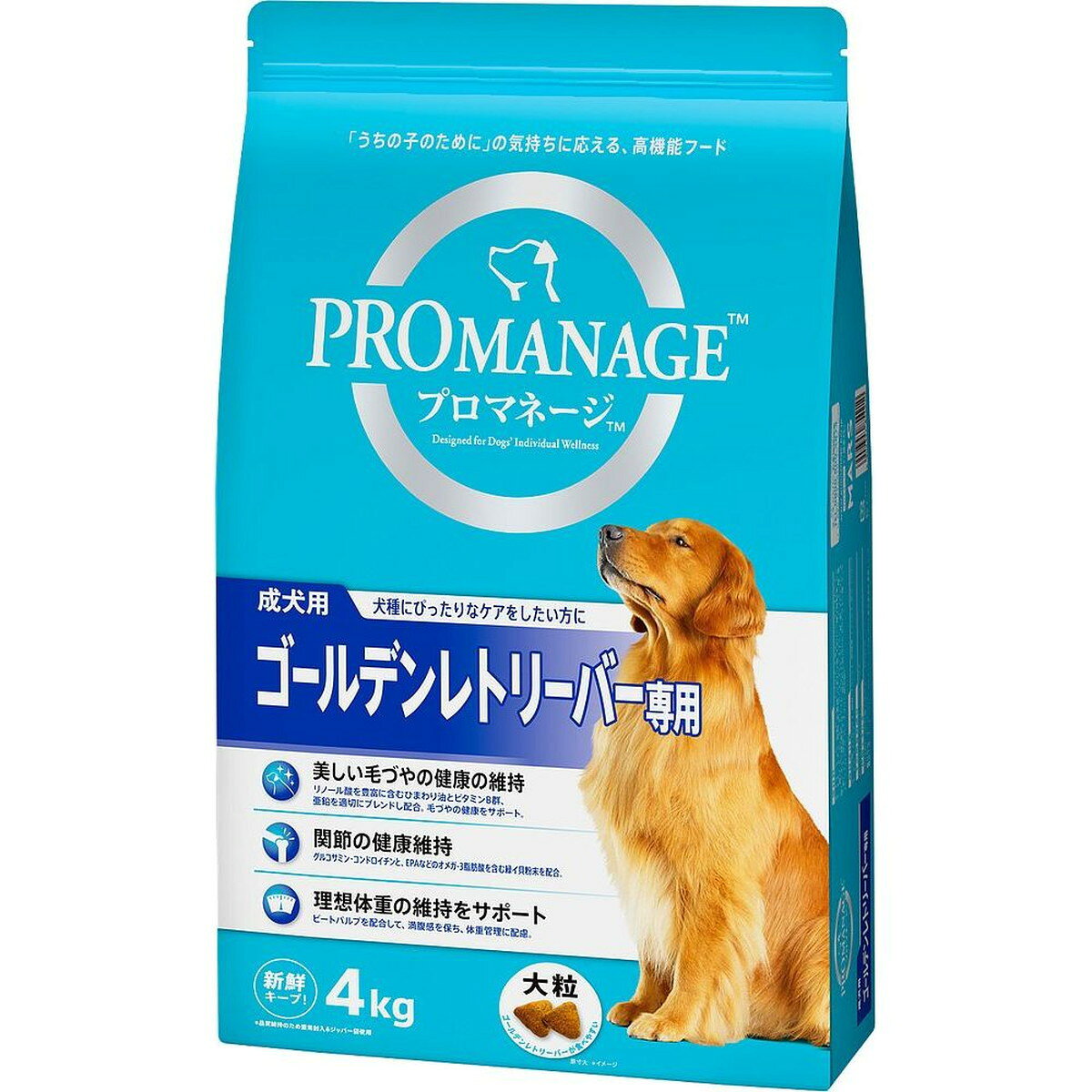 Natural - マースジャパンリミテッド プロマネージ 成犬用 ゴールデンレトリーバー専用 4kg