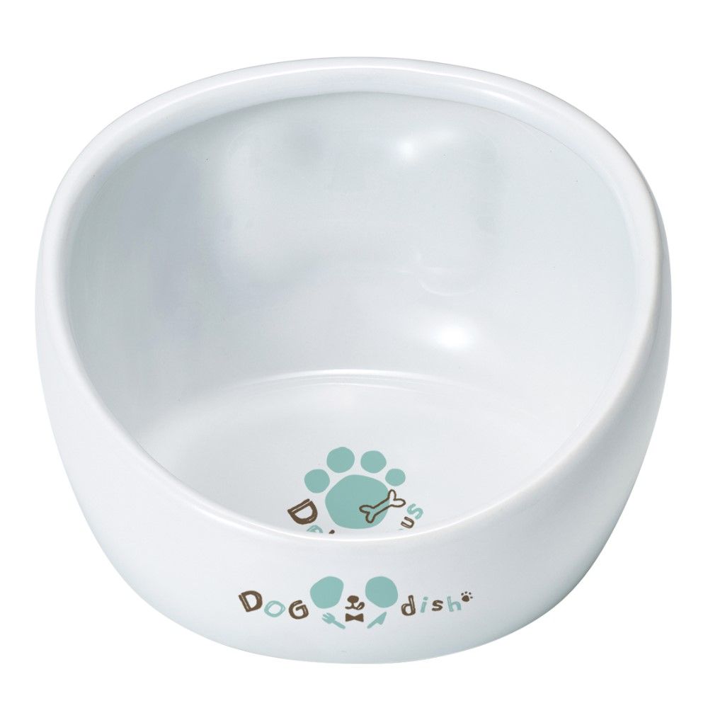 マルカン こぼれにくい陶製食器わんこ用S