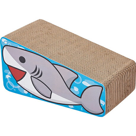 ADD．MATE用品 アドメイト 猫用おもちゃ つめみがきジョーズ 立体つめみがき サメ