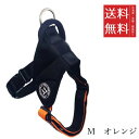 カワノ産業 FIELD MASTER ヘッドインハーネス OR M オレンジ 中型犬用