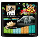 【12個セット】 マースジャパンリミテッド シーバ とろ〜り メルティ とりささみ味&チーズ味セレクション 12g×40本