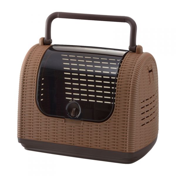 リッチェル ラタンキャリー ブラウン