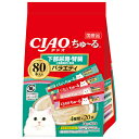 【6個セット】いなば CIAOちゅ〜る下部尿路・腎臓の健康維持に配慮バラエティ14g×80本