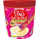 【8個セット】いなば CIAOちゅ〜るグルメ60本まぐろ・かつおバラエティ14g×60本