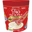【8個セット】いなば CIAOちゅ〜るグルメバラエティ14g×60本