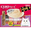 【8個セット】いなばペットフード CIAO ちゅ〜る 贅沢バラエティ 14g×40本