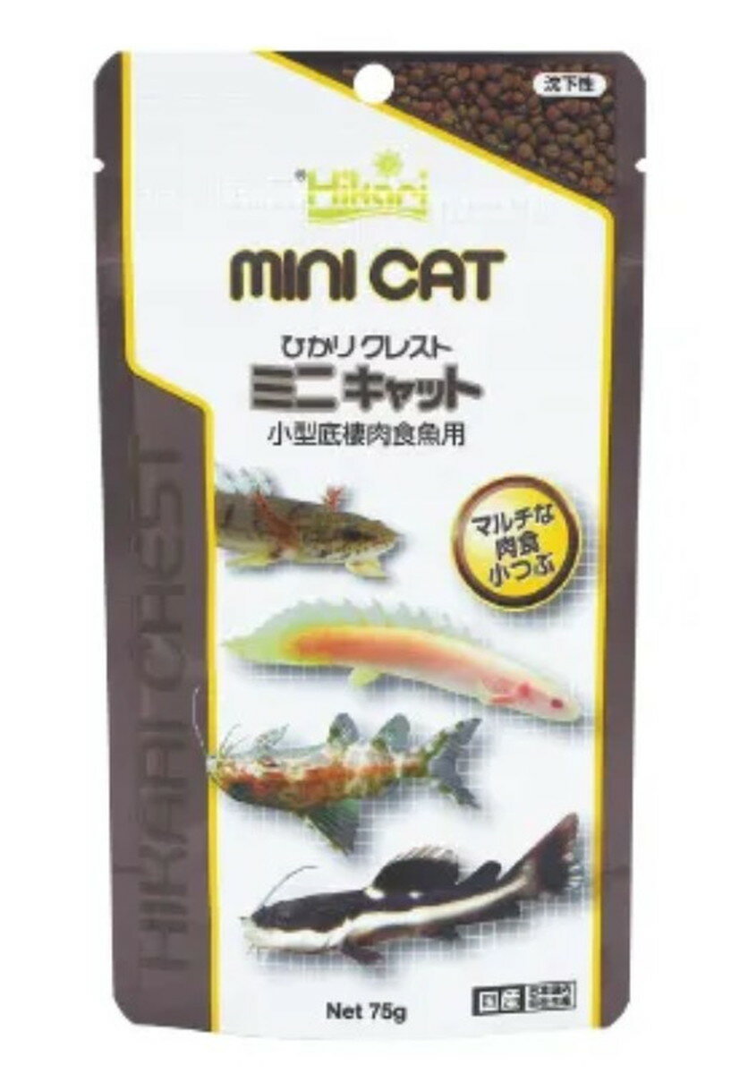 キョーリン　ひかり クレスト ミニキャット 75g