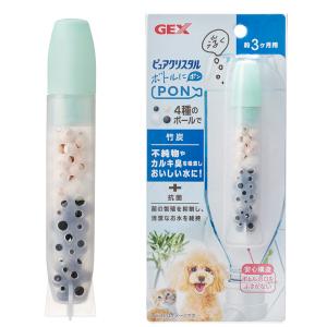 【24個セット】ジェックスCA事業部 ジェックスピュアクリスタルボトルにPON竹炭3ヶ月